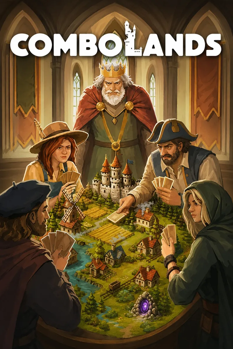 Combolands: Roguelike Citybuilder — обложка