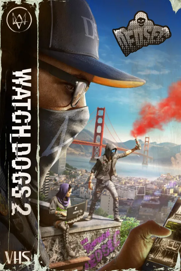 Watch Dogs 2 (2016) — обложка