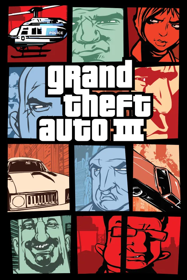 Grand Theft Auto III — обложка
