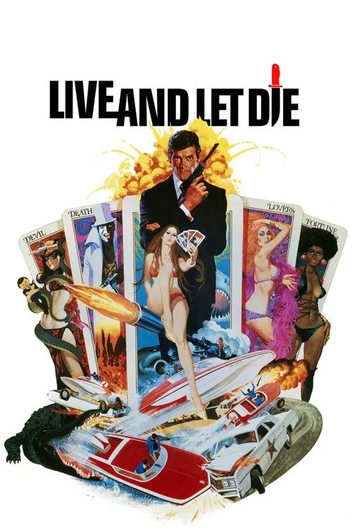 007: Живи и дай умереть — обложка