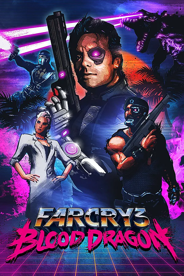 Far Cry 3 - Blood Dragon — обложка