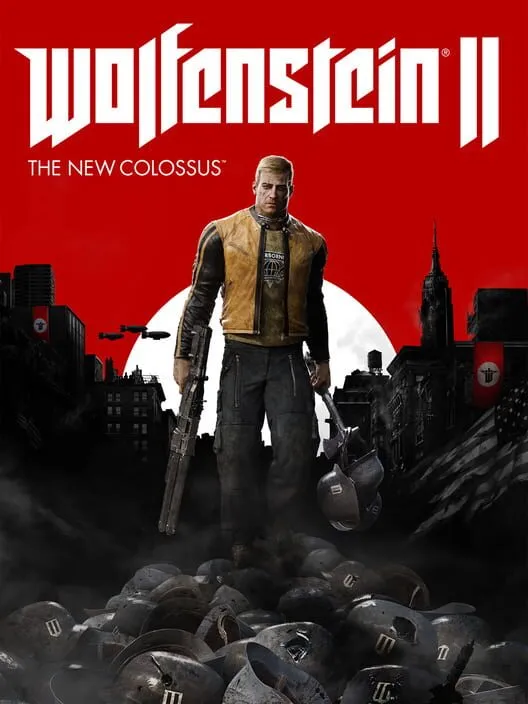 Wolfenstein II: The New Colossus (2017) — обложка