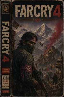 Far Cry 4 — обложка