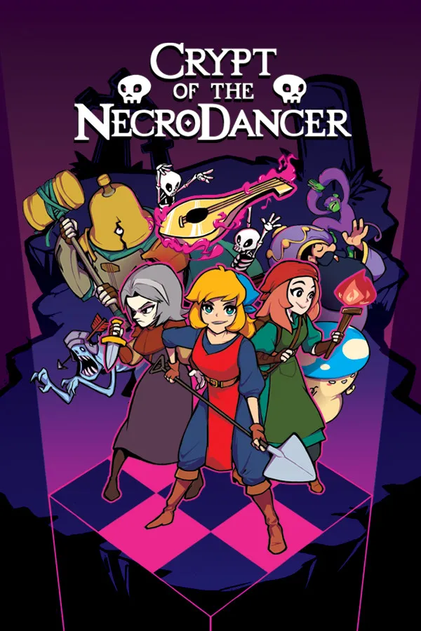 Crypt of the NecroDancer (2015) — обложка