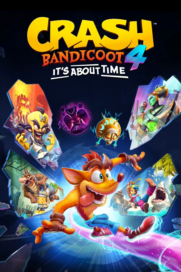 Crash Bandicoot 4: It’s About Time — обложка
