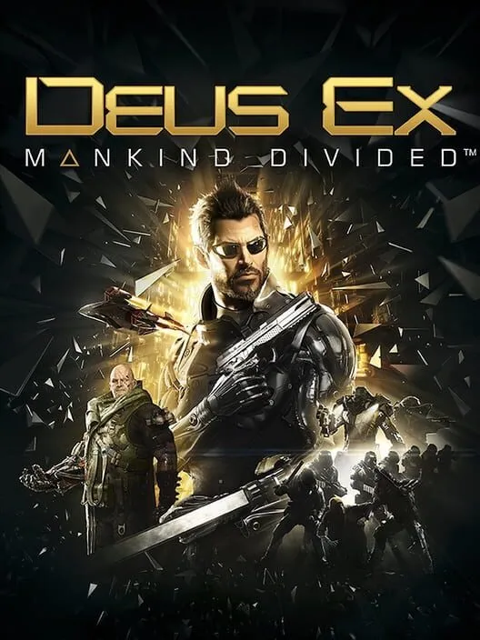 Deus Ex: Mankind Divided (2016) — обложка