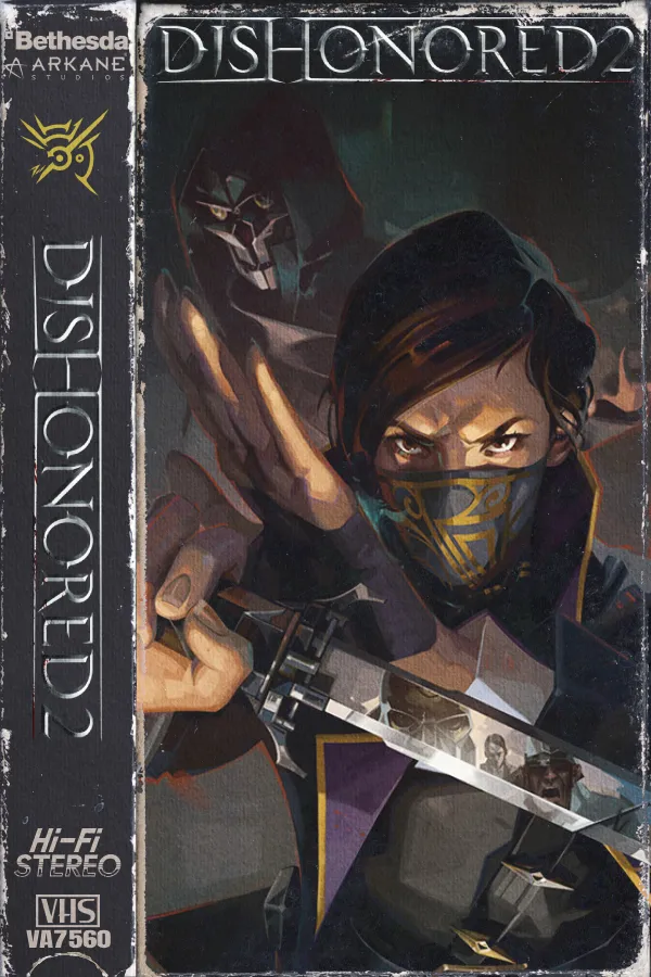 Dishonored 2 (2016) — обложка