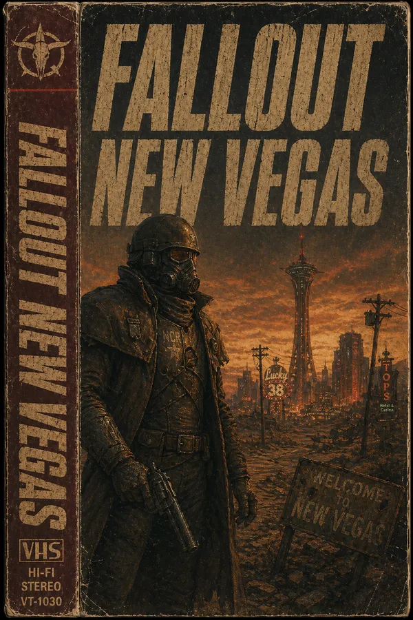 Fallout: New Vegas (2010) — обложка