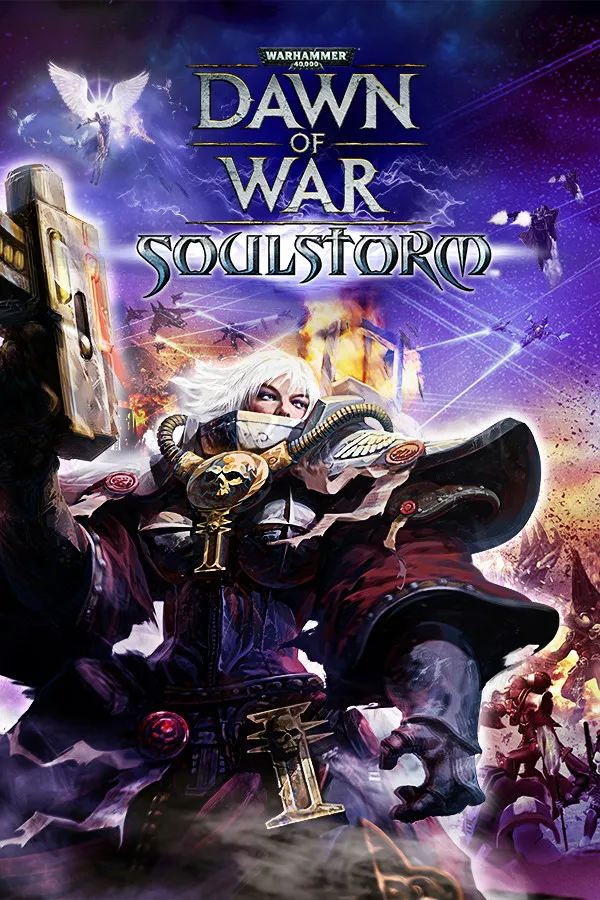 Warhammer 40,000: Dawn of War - Soulstorm — обложка
