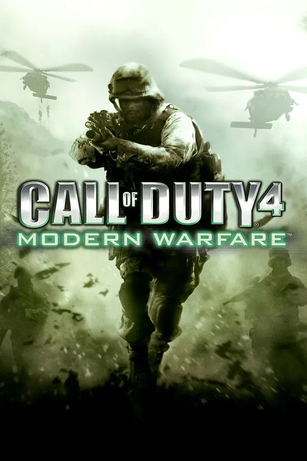Call of Duty 4: Modern Warfare (2007) — обложка