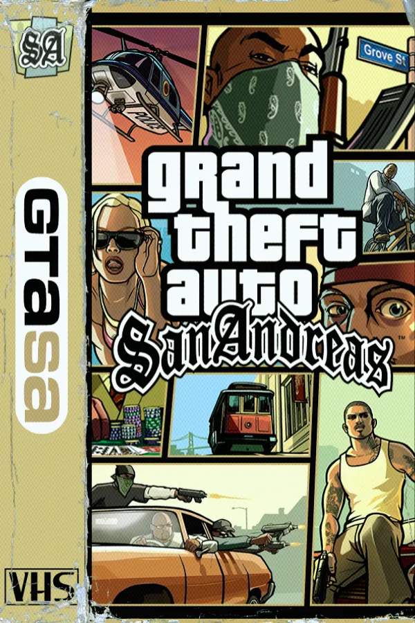 Grand Theft Auto: San Andreas — обложка