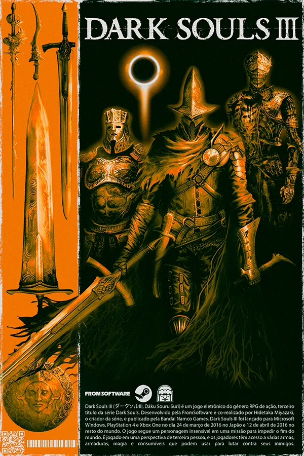 Dark Souls III (2016) — обложка